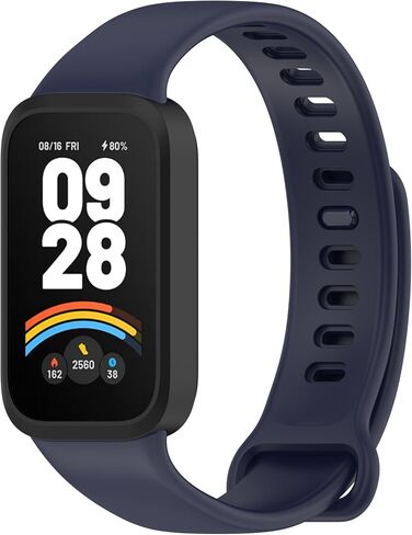 BabyValley Bands Compatible for Xiaomi Smart Band 9 Active,Adjustable Silicone Band Accessory Straps Wristbands Bracelet Fit for Xiaomi Smart Band 9 Active in Kuwait