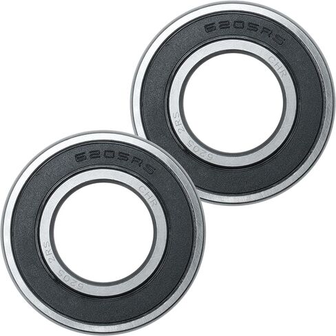 CHR Ball Bearings | 3/4" | 4 Pack | Double Rubber Sealed Deep Groove Ball Bearing | Lubricated Chrome Steel | Exceptional Performance for Motors, Appliances, Machinery | ISO 9001-2015 Certified in Saudi Arabia