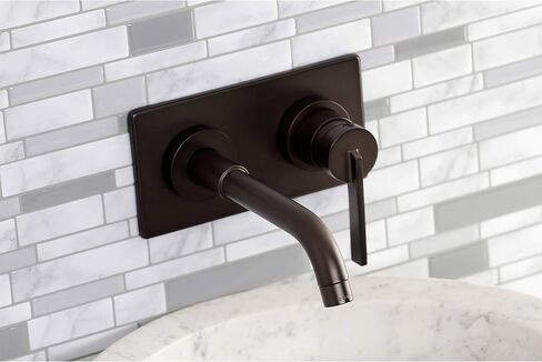 Kingston Brass KS8112CTL Continental Bathroom Faucet, Polished Brass in Saudi Arabia
