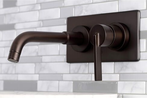 Kingston Brass KS8112CTL Continental Bathroom Faucet, Polished Brass in Saudi Arabia