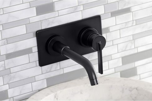Kingston Brass KS8112CTL Continental Bathroom Faucet, Polished Brass in Saudi Arabia