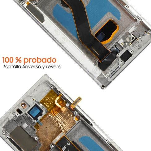 OLED for Samsung Galaxy Note 10 Plus Screen Replacement for Samung Note 10 Plus LCD Display Touch SM-N975F SM-N975U LCD Digitizer Touch Assembly with Frame(Support Fingerprint) (Silver) in Kuwait