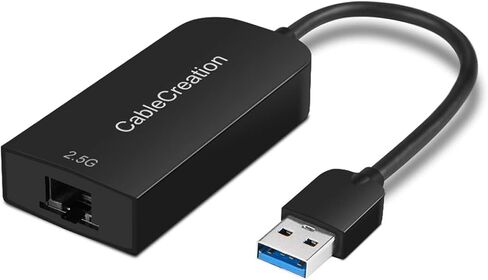 Cablecreation USB إلى Ethernet Adapter ، Driver Free USB 3.0 إلى 10/100/1000 Gigabit Ethernet LAN Adapter متوافق مع Nintendo Switch ، الكمبيوتر المحمول ، الكمبيوتر الشخصي ، MacBook ، Windows ، MacOS ، Linux ، الألومنيوم in Saudi Arabia