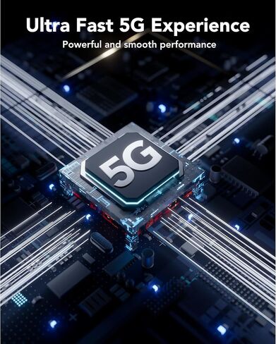 هاتف TCL 40 × 5G غير مؤمن بالهاتف الخلوي ، 5G Android 13 ، 5000 مللي أمبير في الساعة ، كاميرا رئيسية 50 ميجابكسل ، هاتف محمول 6.56 بوصة ، 64 جيجا بايت روم تصل إلى 1 تيرابايت مع بطاقة Micro SD ، الإصدار الأمريكي (متجدد) in Kuwait