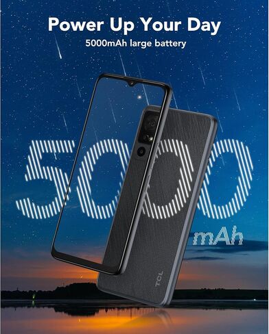 هاتف TCL 40 × 5G غير مؤمن بالهاتف الخلوي ، 5G Android 13 ، 5000 مللي أمبير في الساعة ، كاميرا رئيسية 50 ميجابكسل ، هاتف محمول 6.56 بوصة ، 64 جيجا بايت روم تصل إلى 1 تيرابايت مع بطاقة Micro SD ، الإصدار الأمريكي (متجدد) in Kuwait