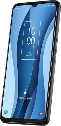 هاتف TCL 40 × 5G غير مؤمن بالهاتف الخلوي ، 5G Android 13 ، 5000 مللي أمبير في الساعة ، كاميرا رئيسية 50 ميجابكسل ، هاتف محمول 6.56 بوصة ، 64 جيجا بايت روم تصل إلى 1 تيرابايت مع بطاقة Micro SD ، الإصدار الأمريكي (متجدد) in Kuwait
