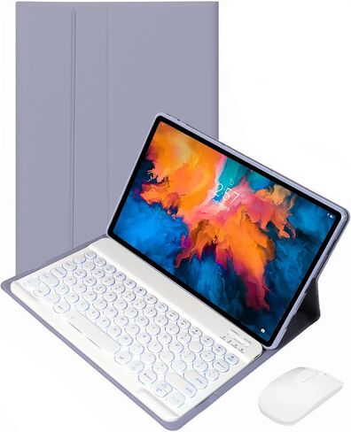 حالة لوحة المفاتيح لـ Lenovo Tab P11 2nd Gen (11.5 بوصة)/Pad Plus 2023 ، مفاتيح الإضاءة الخلفية ، لوحة مفاتيح قابلة للفصل اللاسلكية مع الماوس Bluetooth ، الأخضر in Kuwait
