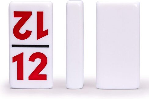 مجموعة كاملة من القطار المكسيكي من شركة Yellow Mountain Imports مع 12 قطعة دومينو مزدوجة (نقاط/نقاط)، ومحور خشبي، وعلامات قطار مصبوبة، ولوحة تسجيل in Kuwait