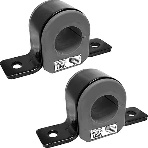 Front Sway Bar Bushing Made in USA and OE Bracket Kit for Ford F-250, F-350, 2008-2016 7C3Z5486AA K200884 in Kuwait