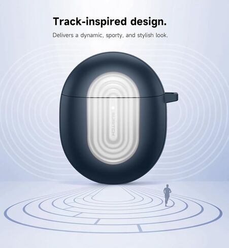 Suritch Magnetic المصد الحالات لـ Google Pixel Buds Pro 2 (2024) و Pixel Buds Pro (2022) غطاء الحالة ، أغطية وقائية مقاومة للصدمات مع Carabiner & Cleaning Kit & Removal Tool ، Navy in Kuwait