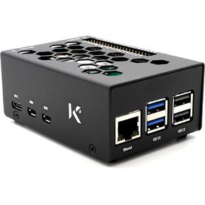 KKSB Case for Raspberry Pi 5 and M.2 NVMe HAT