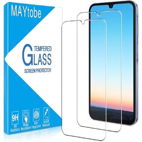 Maytobe [2-Pack] واقي الشاشة مصمم لـ Samsung Galaxy A16 5G Glass ، خالٍ من الفقاعات ، مضاد للخدش ، سهل التثبيت