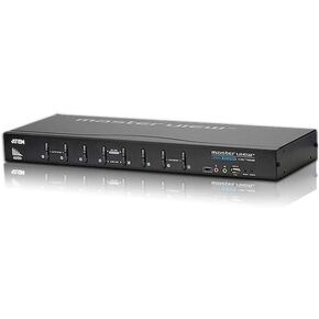 8-Port DVI KVM Switch مع الصوت
