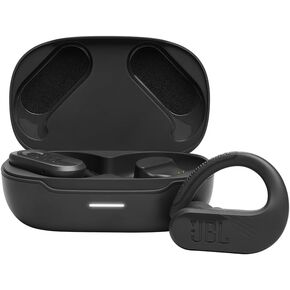 JBL Endurance Peak 3 - Dust and Water Proof (IP68) True Wireless Active Earbuds, JBL Pure Bass Sound, Up to 50 Total Hours of Playback with Speed Charge, Ambient Aware & Talk Thru (Black)