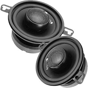 ORION XTR Series XTR35.2 2-Way Coaxial Car Audio Speakers - 3.5", Full Range, Enhanced Bass Response, 160W, 4 Ohms, Easy Installation, Polypropylene Cone W/Butyl Rubber Surround (Pair)