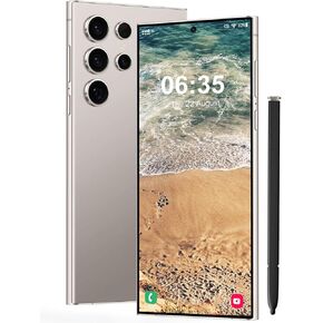 i24 Ultra 5G Smartphone Smartphone ، 8GB+256GB غير المؤمن ، القلم المدمج ، شاشة 6800 مللي أمبير في الساعة بطارية ، Android 13 ، 48 ميجابكسل+108 ميجابكسل ، كاميرا مزدوجة ، SIM مزدوجة ، معرف الوجه ، قفل بصمات الأصابع (أسود)