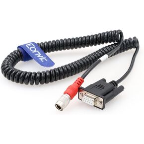Eonvic Total Station Data Collector Cable Hirose 6 Pin to RS232 DB9 9 Pin Com Data Cable for Nikon DTM352 DMT452 DTM330 Total Stations to PC