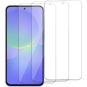 Screen Protector for Samsung Galaxy A36, Tempered Glass Film, Ultra HD 9H Hardness Case Friendly Anti Scratch Bubble Free Ultra Resistant Oil-Resistant Shatter Protection, 3-Pack