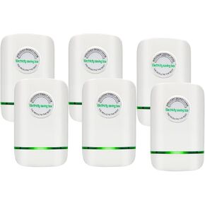 Power Saver Electricity Saving Device, Professional Electricity Saving Box Energy Saving Device Electricity Saving Box US Plug 90V-250V 30KW (6 Pack)