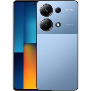 Xiaomi Poco M6 Pro 4G Lte Gsm (512GB + 12GB) 64Mp Triple Camera 6.67" Octa Core (Tmobile Mint Tello Global) Unlocked (Blue Global ROM)
