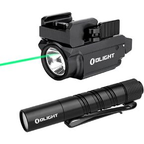 OLIGHT Baldr Mini 600 Lumens Rechargeable Weaponlight Bundles with I3T 2 EOS Pocket EDC Flashlight