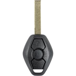 Key Fob Replacement for BMW 3 5 6 7 M X Z Series - 325 330 318 525 530 540 E38 E39 E46 M5 X3 X5 ID44 Chip EWS System Remote Control, LX8FZV 6955750, 3 Btn