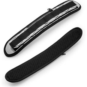 TGBelt2 Shoulder Strap Pad, Shoulder Strap Cushion, Universal Replacement Pad with Zipper Pocket, Removable Backpack Strap Pad(Cordura-Black)