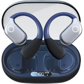 Real Time Translation Earbuds, Two Way Translator Earphones Long Battery Life 3-in-1 Open Ear Headphones Fit iOS and Android 144 Languages & 8 Offline for Travel Business Learning(Black)