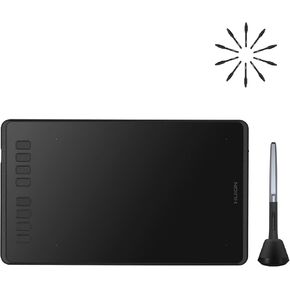 HUION Inspiroy H950P Drawing Tablet Bundle with 10 Pack Replacement Nibs PN04