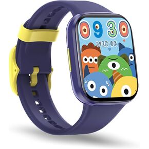 Smart Watch for Girls Boys 6-15 Years, Swim-Friendly Kids Smartwatch with Heart Rate Body Temperature Sleep Monitor, Chores and Rewards Set, Smart Reminder, Pedometer, for Kids