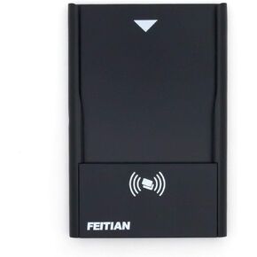 FEITIAN bR500-C45F USB Smart Card Reader – Contactless with Bluetooth – Compatible with Mobile Devices and Computers – Secure ID Authentication, E-Payment, and Access Control