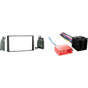 Metra Double DIN Installation Kit for Kia Sedona/Hyundai Entourage Vehicles (2006-up) and Metra Harness for Hyundai/Kia 2009 and Up with Infinity Sound System