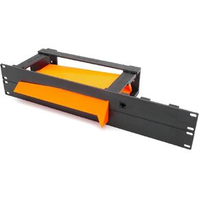 Rack Mount for Starlink G2 Router 19inch 2U - mounting Bracket for The ethernet Adapter and RJ45 Keystone Included - Injection Molded Front Panel