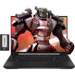 ASUS TUF A16 16 "FHD 165Hz Gaming Captop ، AMD Ryzen 7-7735HS ، Radeon RX7700S Graphics ، 64GB DDR5 ، 4TB PCIE SSD ، RGB Backlit Keyboard ، Wi-Fi 6 ، HD Camera ، Black ، Win 11