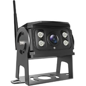 Works with W15 Only: Wireless Backup Camera for RV, HD 1080P Back Up Camera with IR Night Vision, IP69K Waterproof Reverse Camera for Trailer, Camper 5th Wheel BoscamPlus