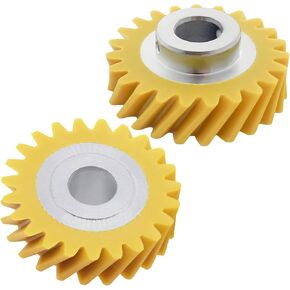[2-Pack] W10112253 Mixer Worm Gear Replacement Set - Compatible with KitchenAid, Whirlpool & Kenmore Stand Mixers - Replaces 4162897/4169830/AP4295669/WPW10112253 /PS11748374/4161531