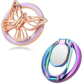 Magnetic Phone Ring Grip Holder Stand Finger Kickstand for Smartphone