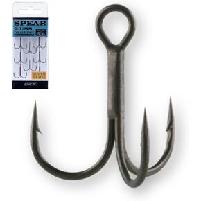 BKK SPEAR-21 SS Freshwater Treble Hook | 1X | Super Slide Coating | Needle Point