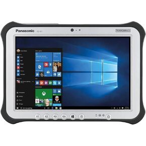 Toughbook Panasonic Toughpad G1, FZ-G1 MK4 Intel Core i5-6300U 2.4GHz, 10.1 Multi Touch + Digitizer, 128GB SSD, 8GB, Wifi, Bluetooth, Webcam, Rear Camera, TPM 2.0, LAN Port, Windows 10 Pro (Renewed)