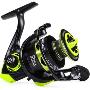 Sougayilang Spinning Fishing Reels, Carbon Fiber 17.5LBs Max Drag,5.2:1 Gear Ratio, Ultra Smooth Powerful for Inshore Boat Rock Freshwater Saltwater Fishing