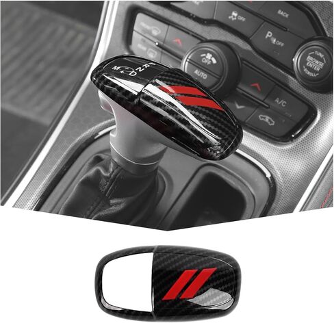 Gear Shift Knob Head Cover Trim Decoration Interior Accessories Compatible with Dodge Charger/Challenger 2015-2023,for Dodge Durango 2018-2023,Green in Kuwait