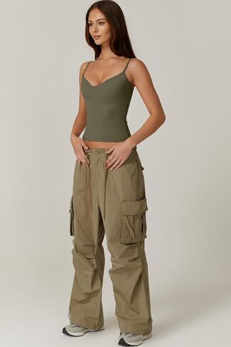 QINSEN Sexy Womens Sweetheart Neck Sleeveless Tank Spaghetti Strap Slim Fit Crop Tops in Kuwait