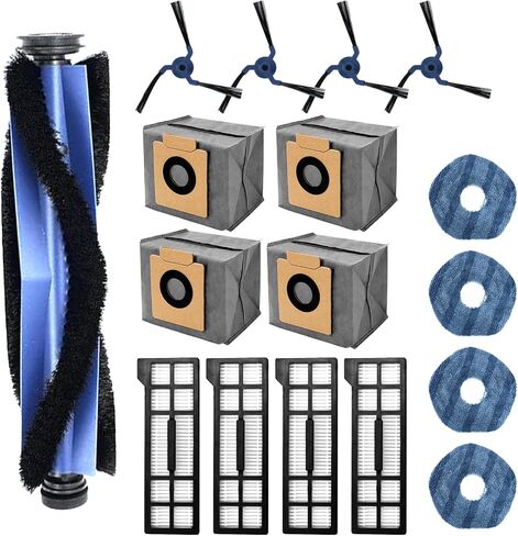 Dust Bags for eufy X10 Pro Omni Robot Vacuum and X8 Pro with Self-Empty Station, 4-Layer Replcement Bags, 16P in Saudi Arabia