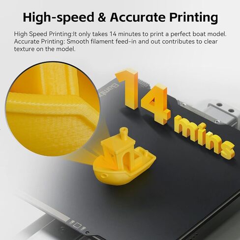 Bambu Lab A1/A1mini Hotend 0.4mm High Temp&Fast Speed Stainless Steel Nozzle+Heating Block Integrated Structure Compatible with Bambu Lab A1&A1 Mini 3D Printer in Kuwait
