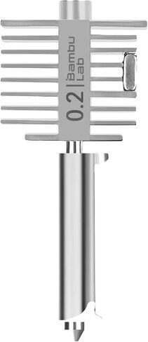 Bambu Lab A1/A1mini Hotend 0.4mm High Temp&Fast Speed Stainless Steel Nozzle+Heating Block Integrated Structure Compatible with Bambu Lab A1&A1 Mini 3D Printer in Kuwait