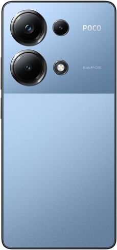 Xiaomi Poco M6 Pro 4G Lte Gsm (512GB + 12GB) 64Mp Triple Camera 6.67" Octa Core (Tmobile Mint Tello Global) Unlocked (Blue Global ROM) in Saudi Arabia