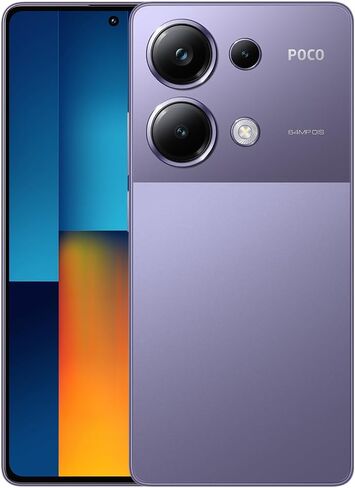 Xiaomi Poco M6 Pro 4G Lte Gsm (512GB + 12GB) 64Mp Triple Camera 6.67" Octa Core (Tmobile Mint Tello Global) Unlocked (Blue Global ROM) in Saudi Arabia