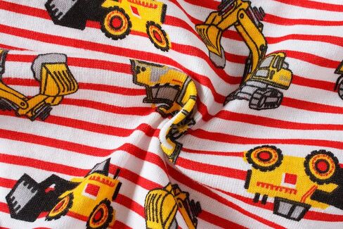Boboking Little Boys Cotton Briefs Soft Dinosaur Truck Toddler Underwear | Double-layer Crotch Elastic Waistband Breathable Various Prints Multicolor‌ in Saudi Arabia