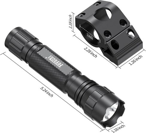 Feyachi Tactical Flashlight, Dual Switch Mlok Flashlight, Rifle Flashlight in Kuwait