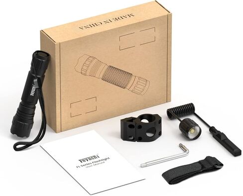 Feyachi Tactical Flashlight, Dual Switch Mlok Flashlight, Rifle Flashlight in Kuwait